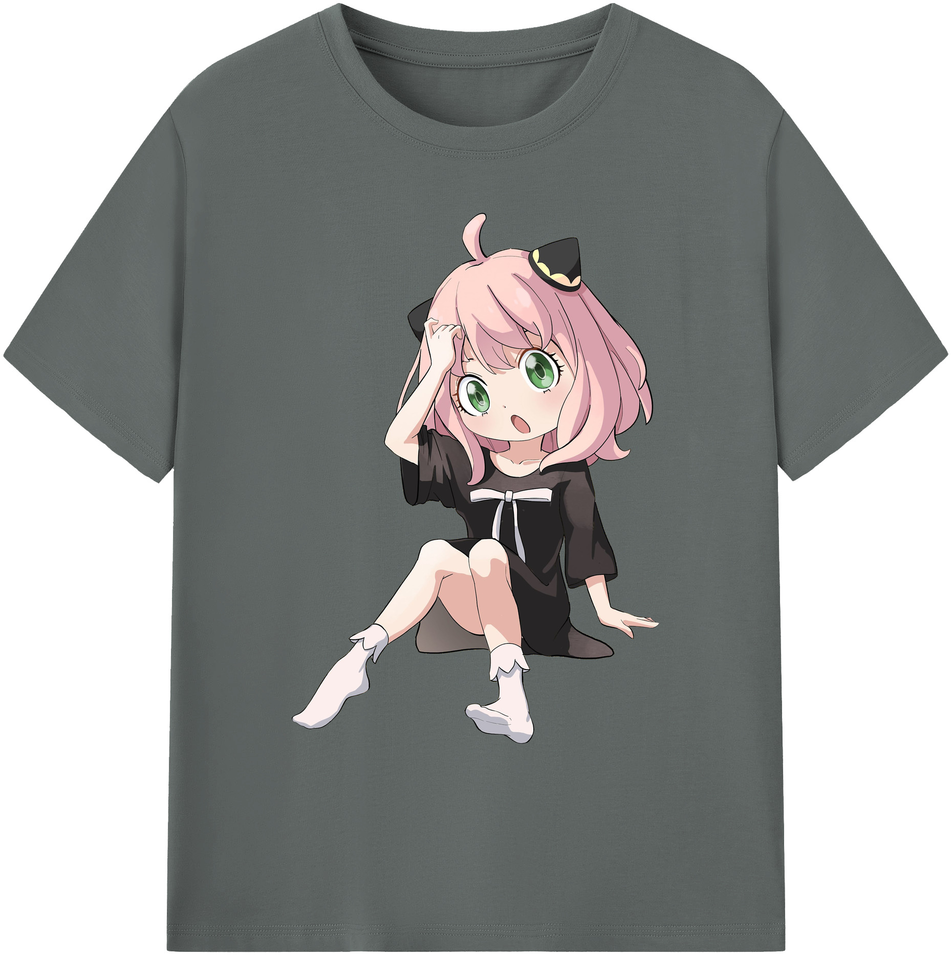 （画像用） SPY×FAMILY间谍家家酒 綿100％ メンズ半袖Tシャツ｜肌触りやわらか＆通気性